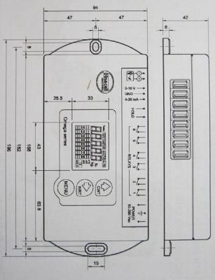 OMEGA 804, Auswerteeinheit USB mit Seilspannungsanzeige